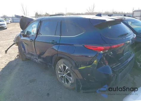 2021 Toyota Highlander Xle from USA, damaged, VIN 5TDGZRBH6MS529872